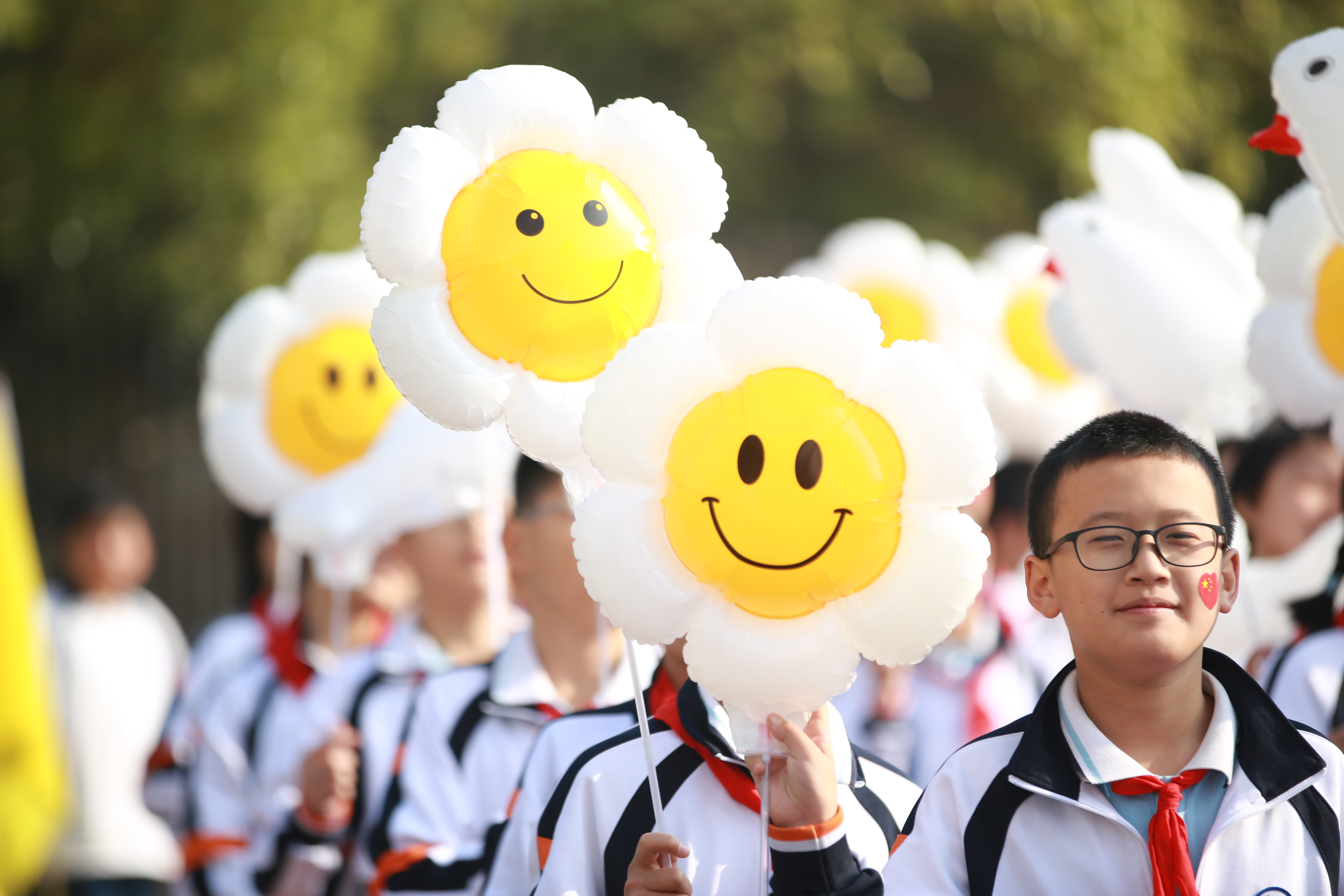 校园秋季运动会摄影